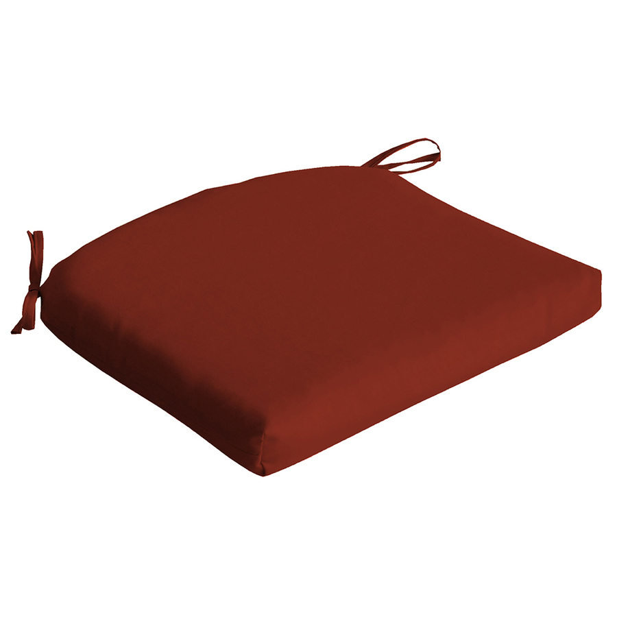Garden Treasures Red Red Solid Seat Pad For Universal