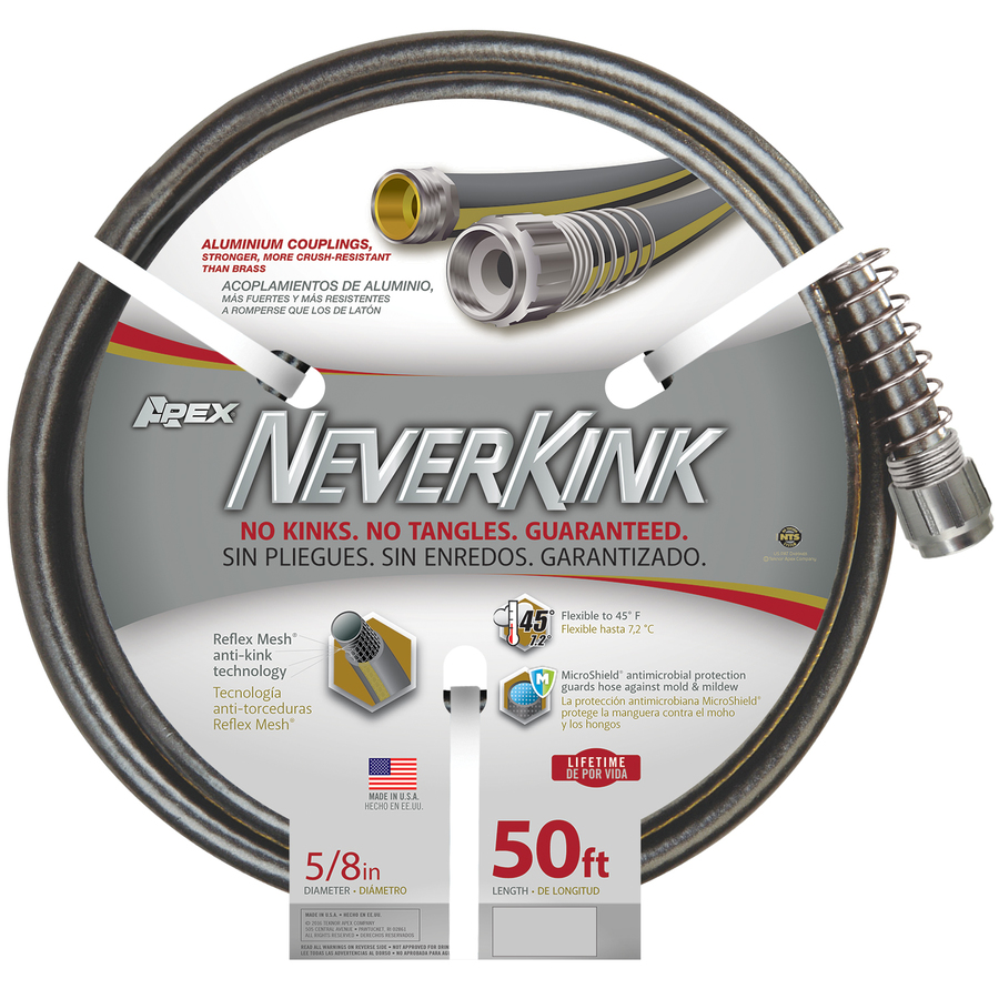 NeverKink 5/8 in x 50 ft Premium Duty Kink Free Garden Hose