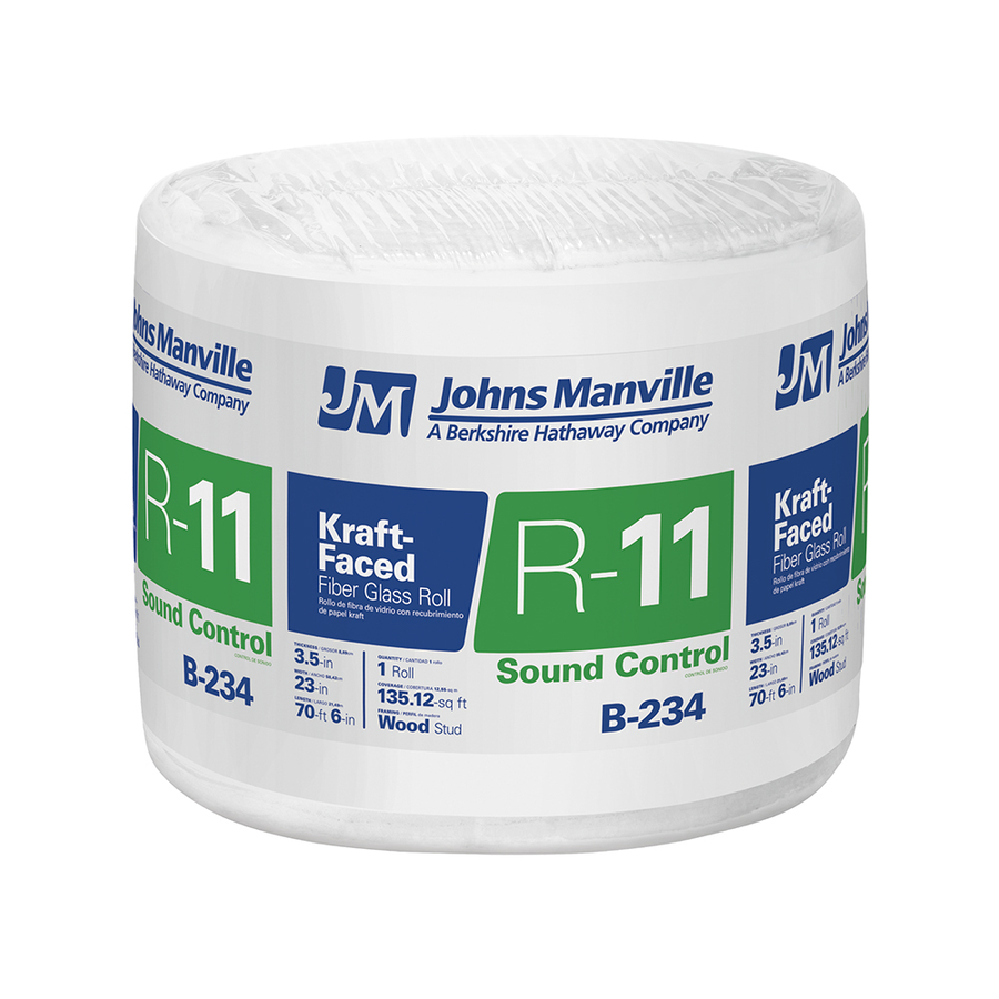 Johns Manville 135.12 Sq. Ft. R 11 Fiberglass Insulation