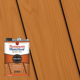 Exterior Stains At Lowes Display Product Reviews For Signature Series Pre Tinted Natural Cedar Semi Transpa Exterior Stain