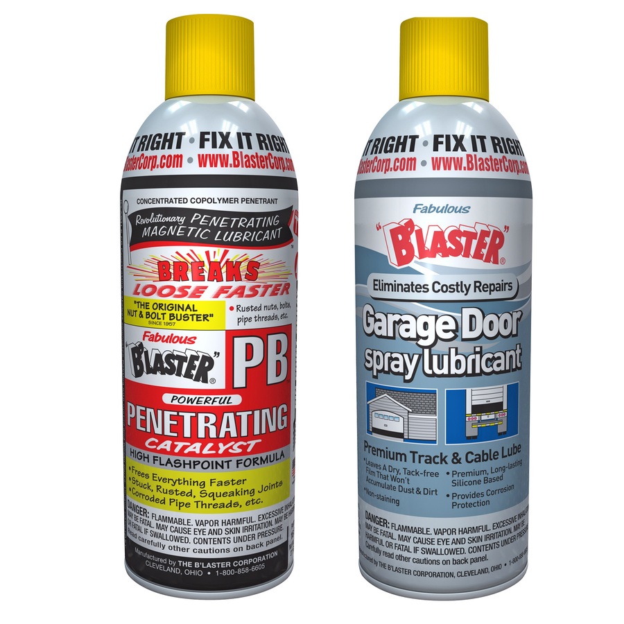 Blaster PB Catalyst 11oz. & Spray Blaster Garage Door Lubricant 9.3oz. Spray from
