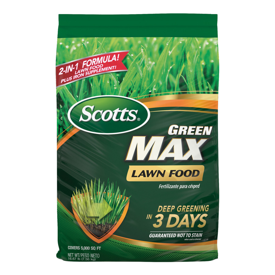 Scotts Green Max 16.9-lb 5000-sq ft 27-0-2 All-Purpose Lawn Fertilizer | 44615D