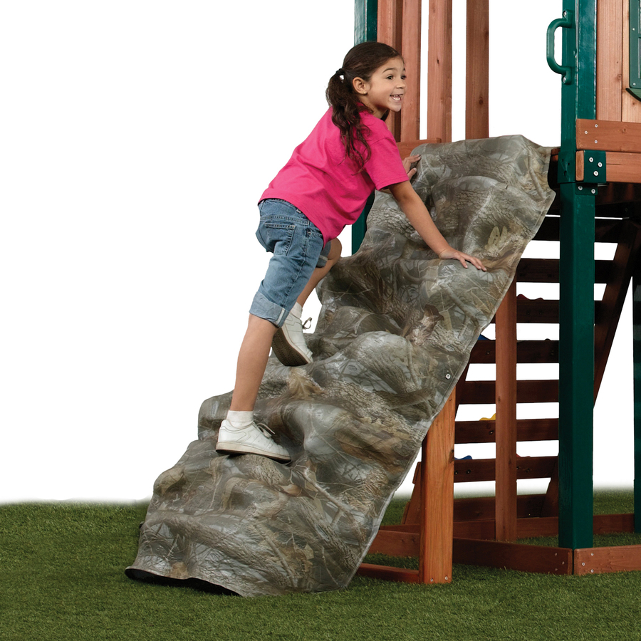 Swing N Slide Realtree Camouflage Climbing Wall