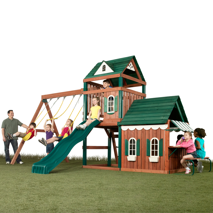 Swing N Slide Palmetto Residential Wood Playset