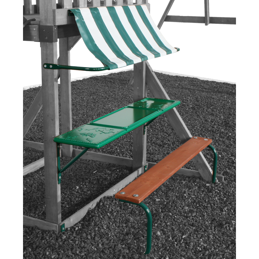 Swing N Slide Residential Wood Playset Picnic Table