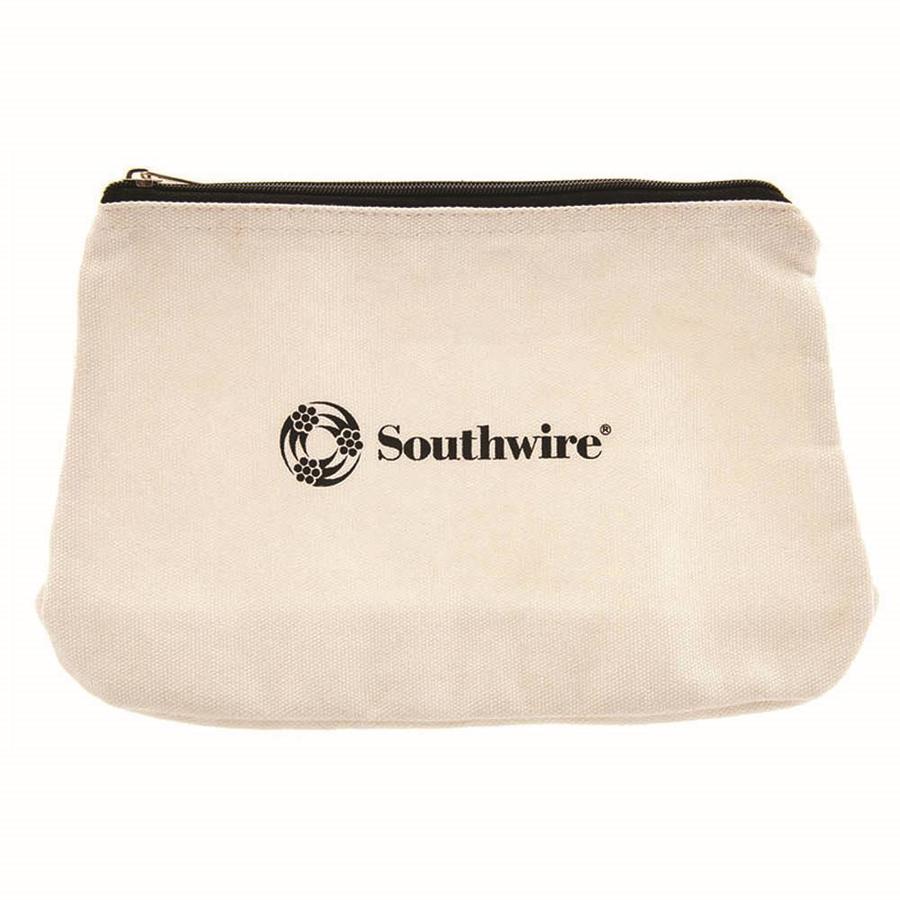 Southwire 12 in Canvas Zipper Storage Bag