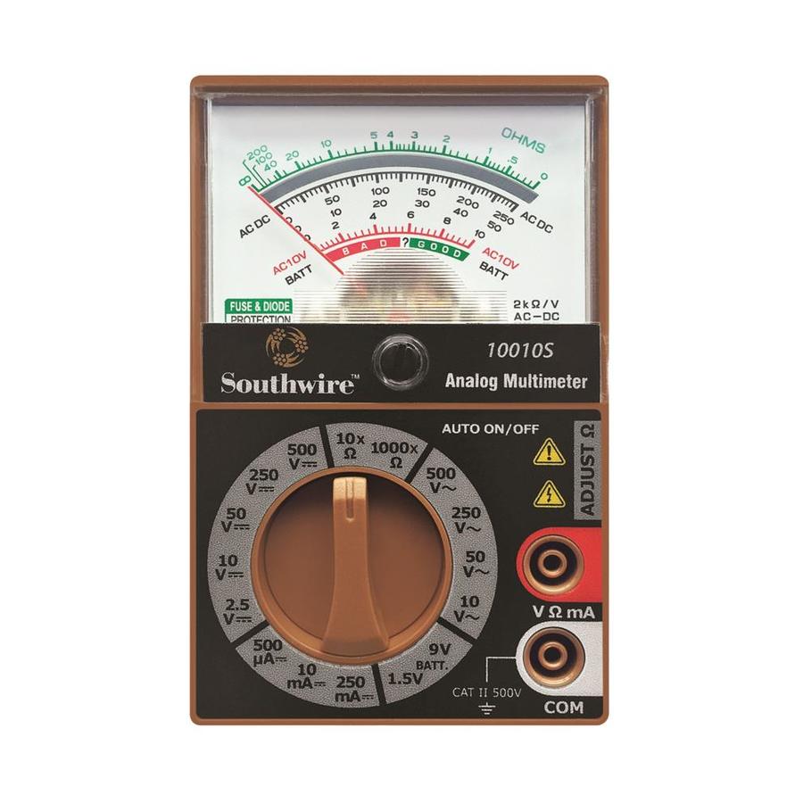 Southwire Analog Multimeter Meter