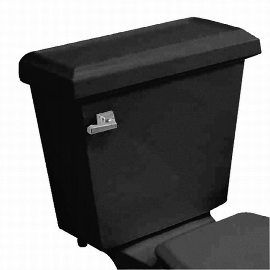 American Standard Town Square Black 1.6 GPF (6.06 LPF) 12 in Rough In Single Flush Toilet Tank