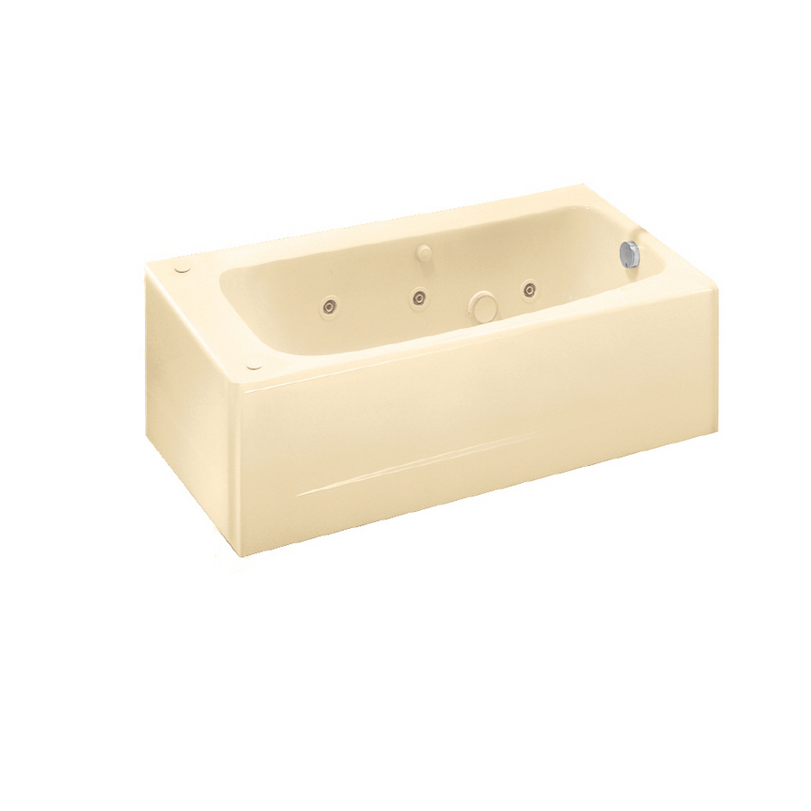 American Standard Bone Americast Skirted Jetted Whirlpool Tub