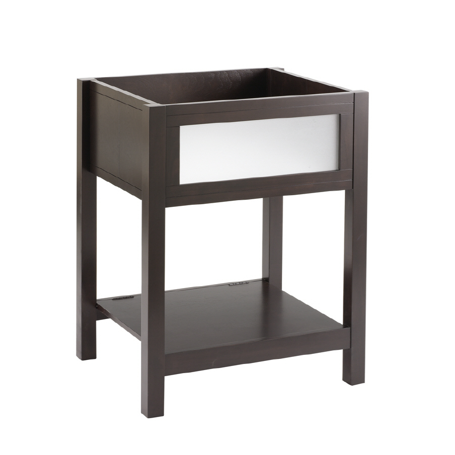 American Standard Cardiff 24 in x 20 in Espresso Contemporary Bathroom Vanity