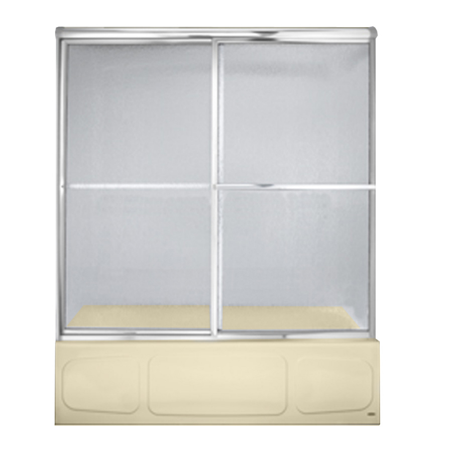 American Standard 60 in x 30 in Acrylux Bone Rectangular Skirted Bathtub with Right Hand Drain