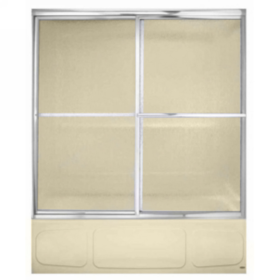 American Standard 60 in x 32 in Acrylux Bone Rectangular Skirted Bathtub with Left Hand Drain