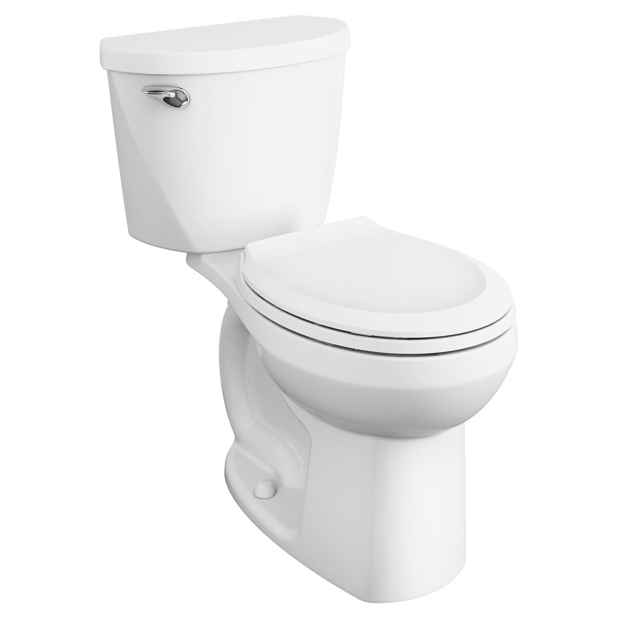 American Standard Mainstream White 1.28 GPF(4.85 LPF) 12 in Rough In WaterSense Round 2 Piece Comfort Height Toilet