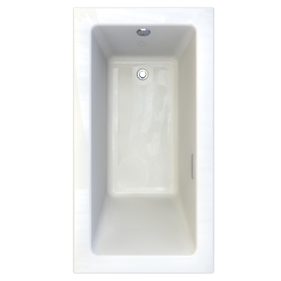 American Standard Studio 59.5 in L x 31.5 in W x 22.5 in H White Acrylic Rectangular Drop in Air Bath