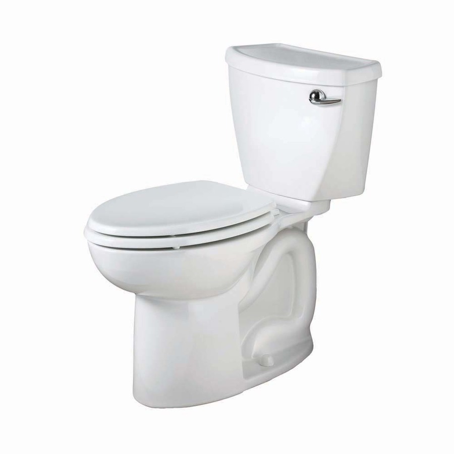 American Standard Cadet 3 White 1.28 GPF/4.85 LPF 12 in Rough in Watersense Elongated 2 Piece Comfort Height Toilet