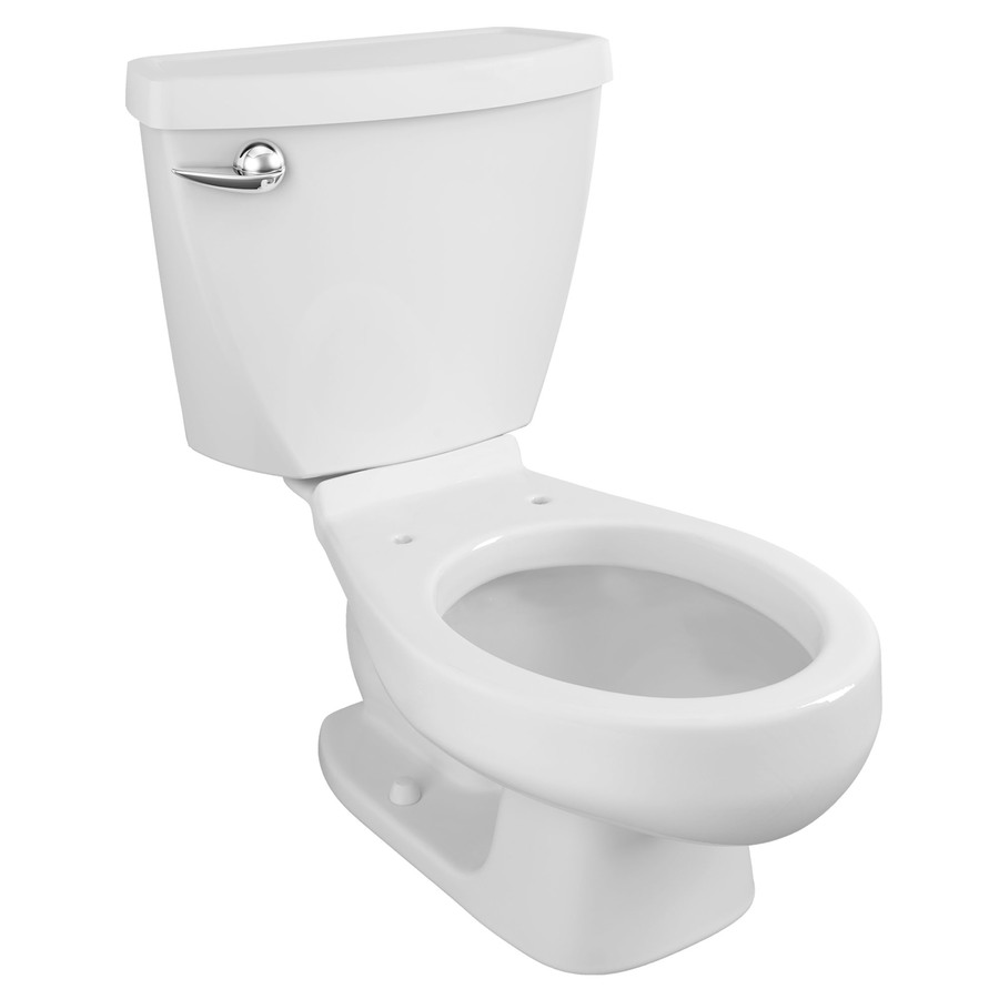 American Standard Baby Devoro White 1.28 GPF (4.85 LPF) 10 in Rough In WaterSense Round 2 Piece Childrens Height Rear Outlet Toilet