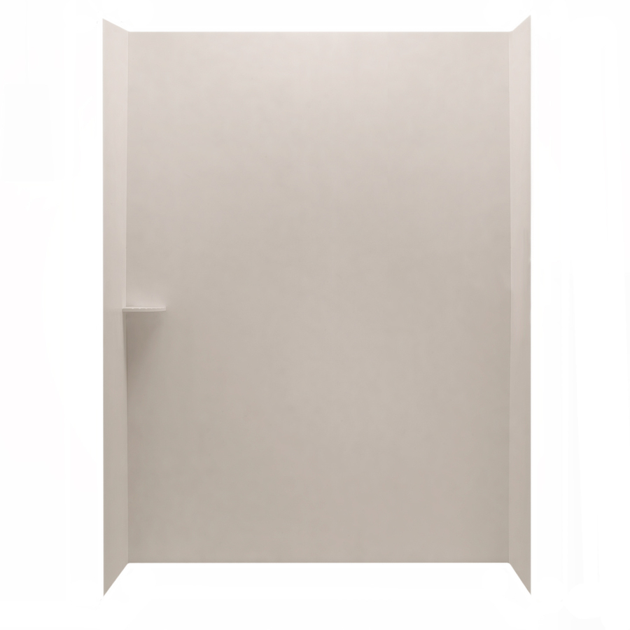 American Standard Ciencia 30 in W x 60 in D x 84 in H Aurora Acrylic Shower Wall Surround Side and Back Panels