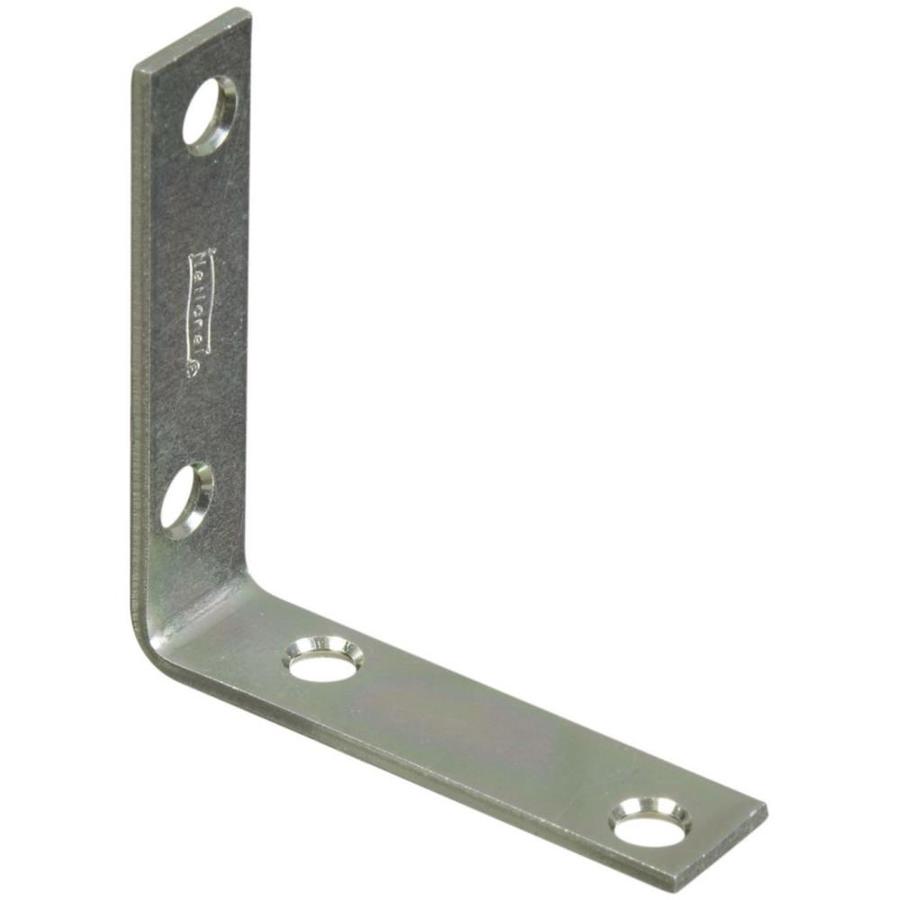 Stanley National Hardware 4 Pack 0.625 in x 2.5 in Zinc Plated Flat Braces