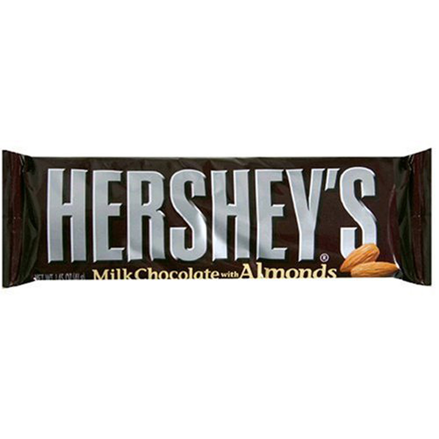 Hersheys 1.45 oz Hersheys with Almonds Candy Bar