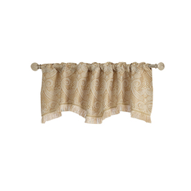 UPC 034086726707 - allen + roth Raja 16-in Gold Polyester Rod Pocket ...