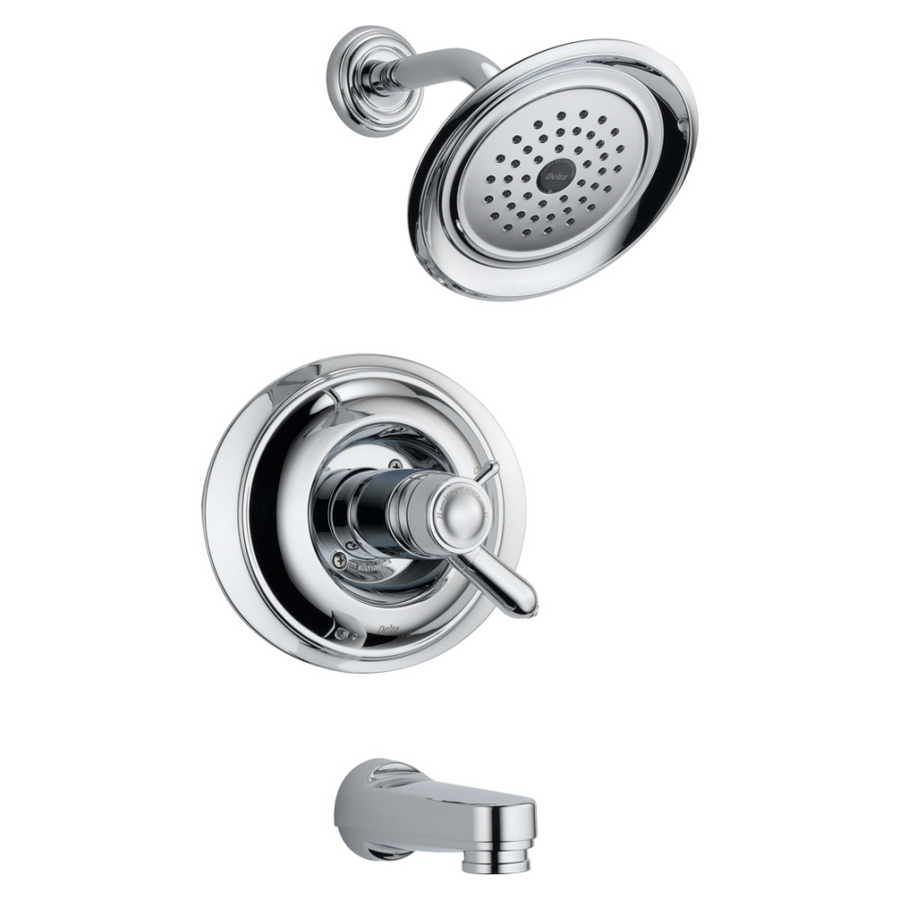 Delta Innovations Chrome Single Handle Tub and Shower Faucet Trim Kit