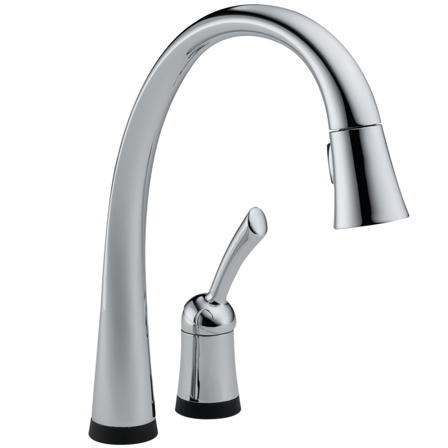 Delta Pilar Touch2O Chrome 1 Handle Pull Down Touch Kitchen Faucet