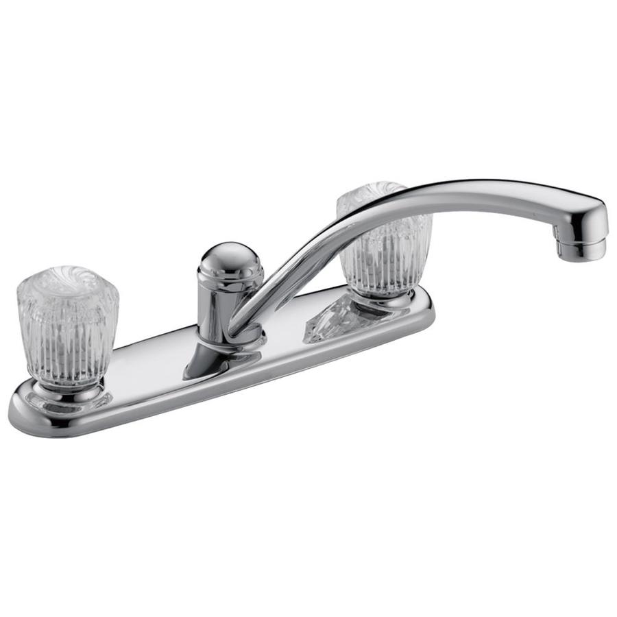 Delta Classic Chrome Low Arc Kitchen Faucet