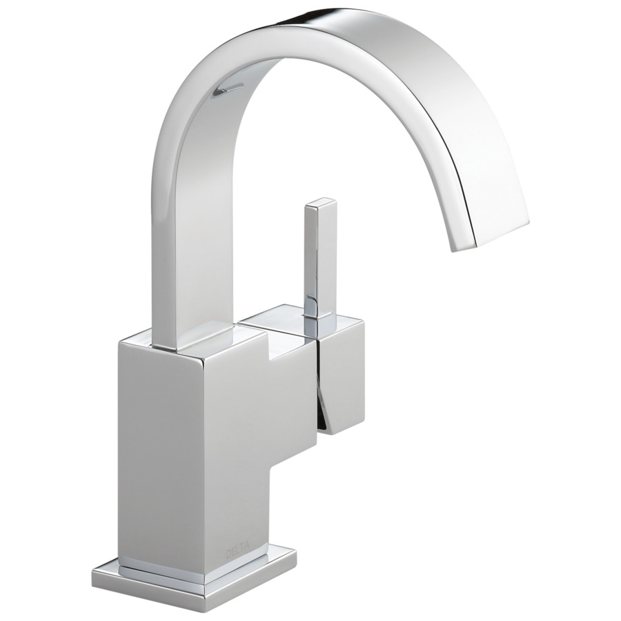 Delta Vero Chrome 1 Handle 4 in Centerset WaterSense Bathroom Faucet (Drain Included)
