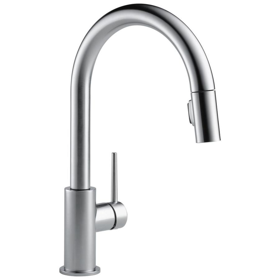 Delta Trinsic Arctic Stainless Pull Down Kitchen Faucet