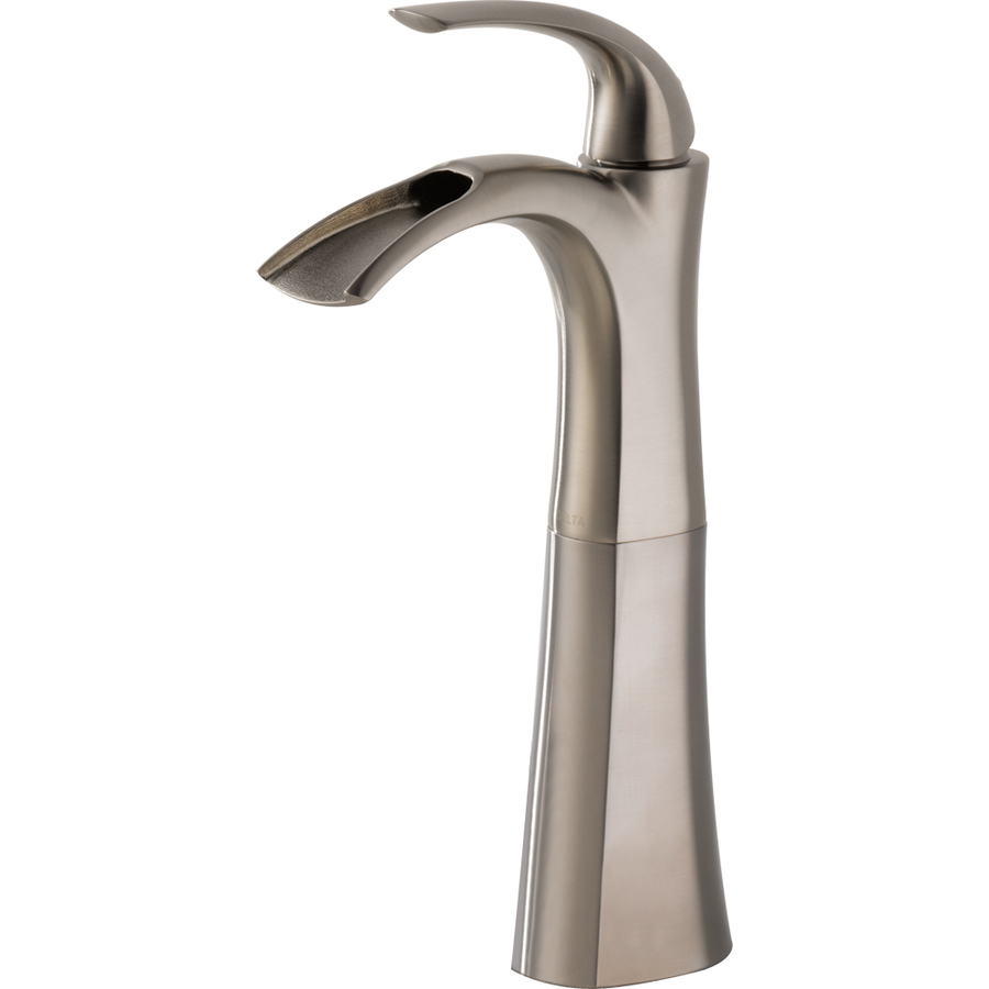 Shop Delta Nyla Stainless 1 Handle WaterSense Bathroom Sink Faucet 