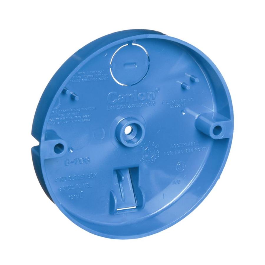 CARLON 8 cu in Plastic Ceiling Electrical Box