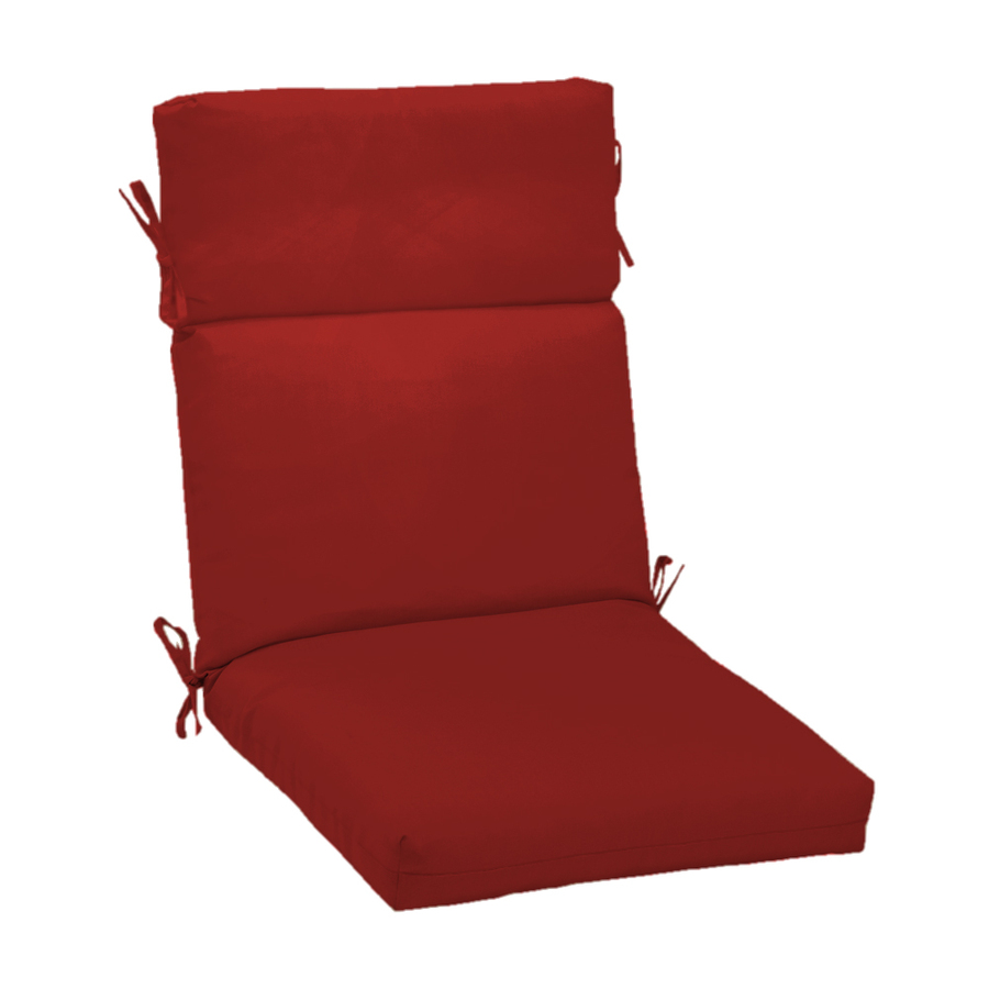 Shop Red Standard Patio Chair Cushion at