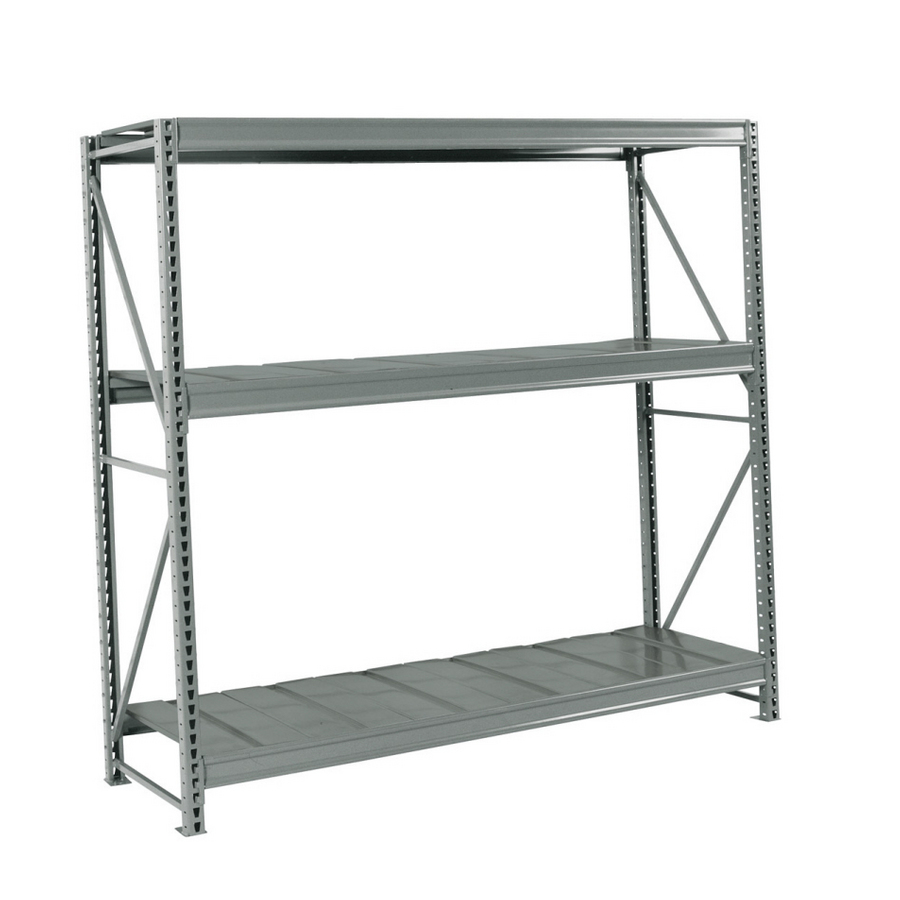 edsal 96 in H x 60 in W x 24 in D 3 Tier Steel Freestanding Shelving Unit