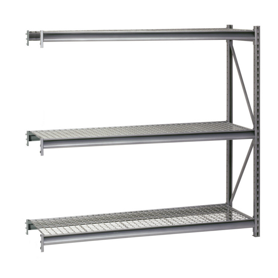 edsal 96 in H x 60 in W x 36 in D 3 Tier Steel Freestanding Shelving Unit