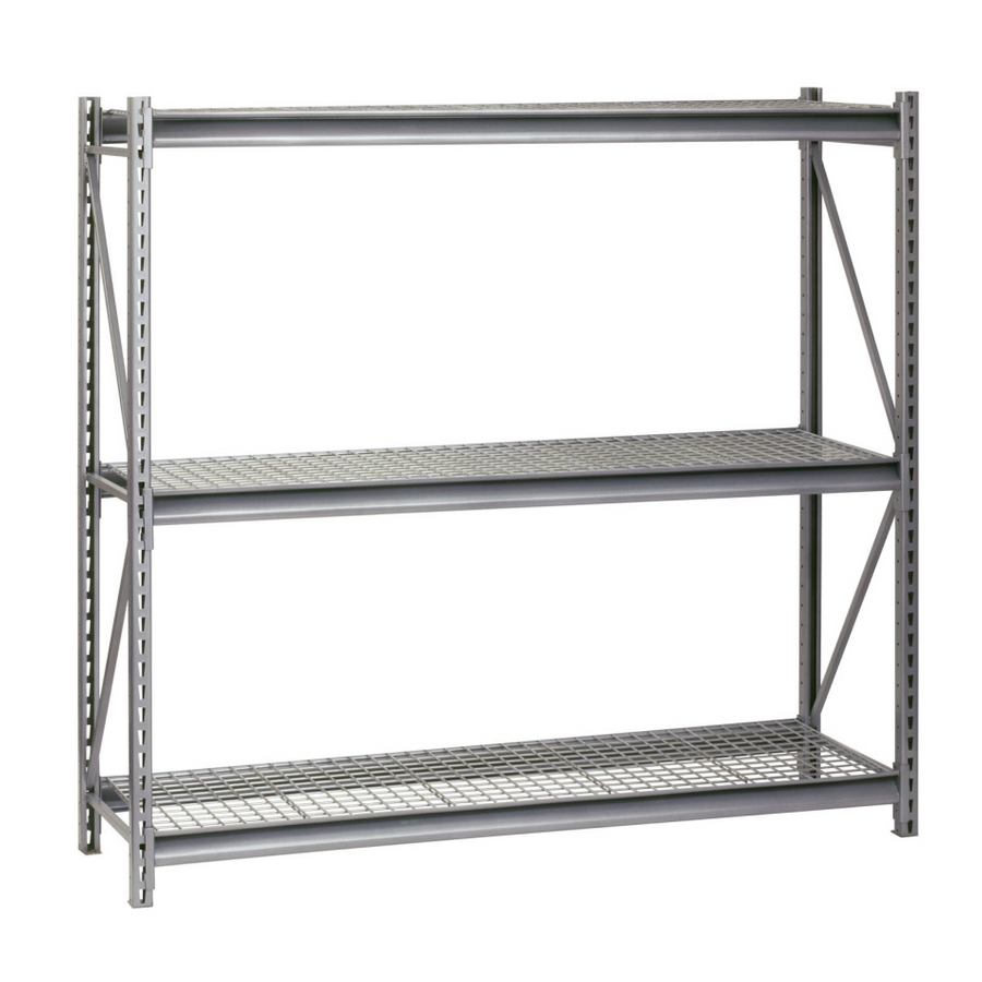 edsal 96 in H x 72 in W x 36 in D 3 Tier Steel Freestanding Shelving Unit