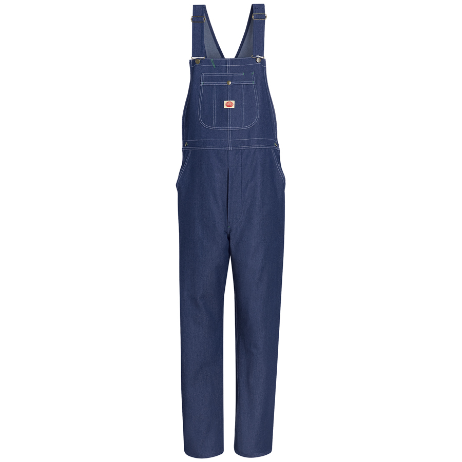 Red Kap Blue Denim Unisex 32 x 34 Overalls