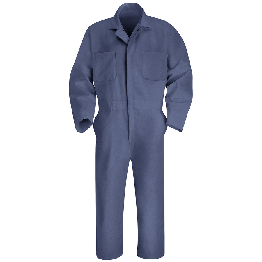 Red Kap 48 Mens Postman Blue Long Sleeve Coveralls