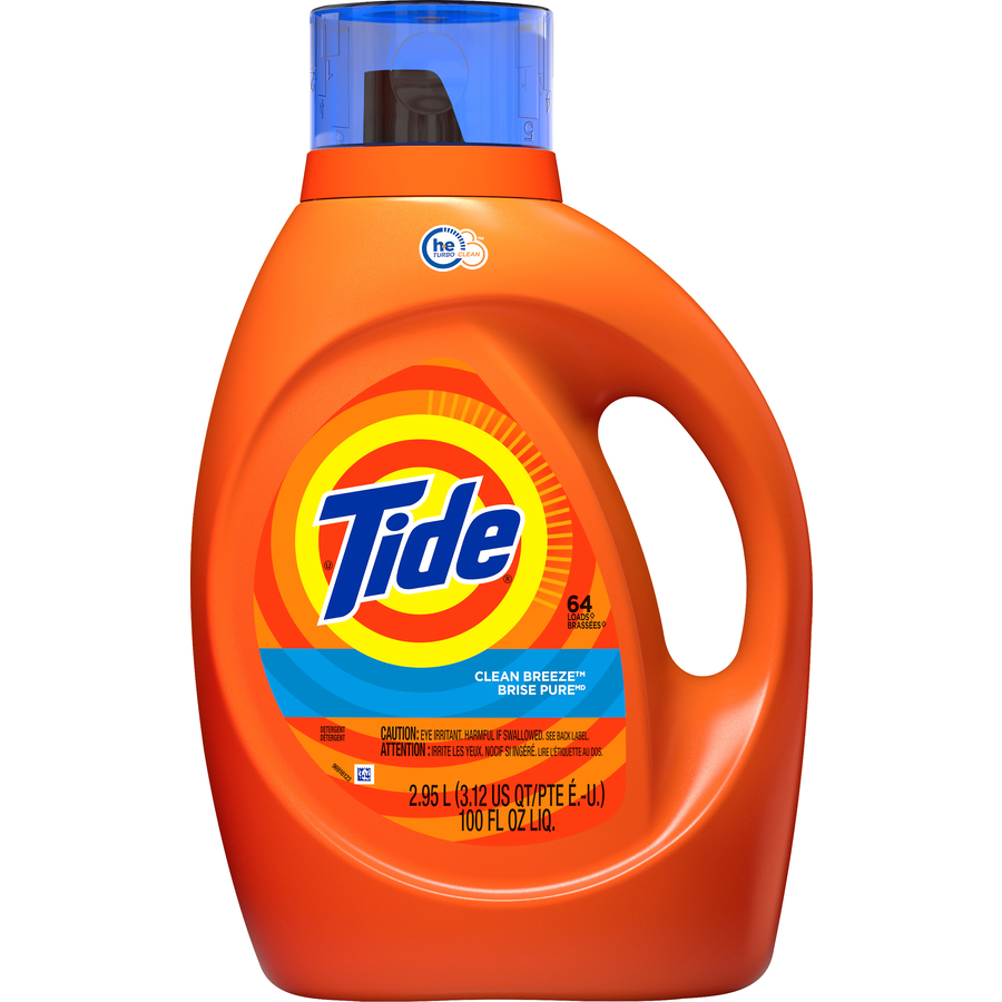 Tide Liquid 100 oz Clean Breeze Laundry Detergent