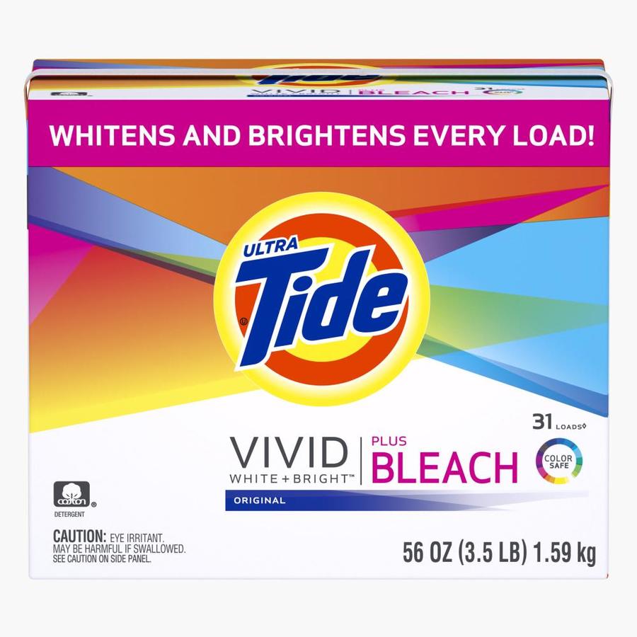 Tide 56 oz Powder Laundry Detergent with Bleach