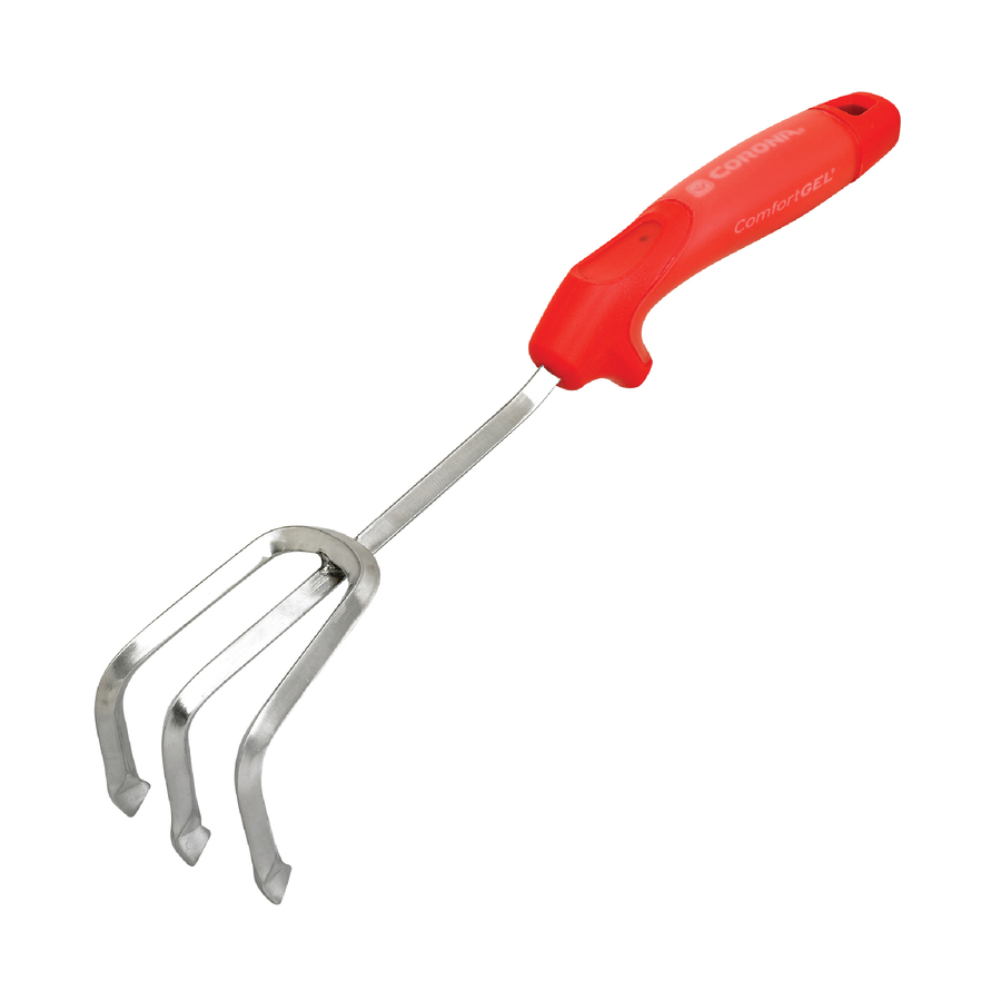 Corona ComfortGEL 6-in Stainless Steel Hand Tiller | CT 3334