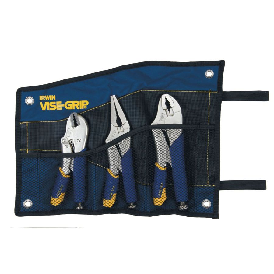 IRWIN VISE GRIP Fast Release 3 Pack Locking Plier Set