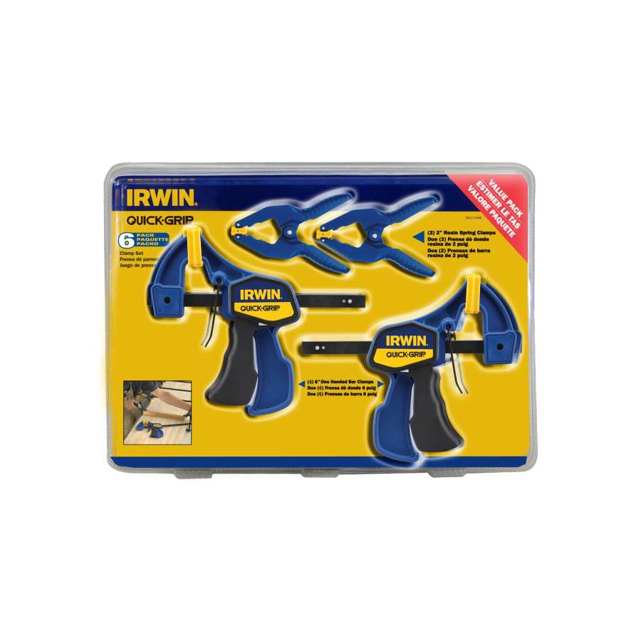 IRWIN 6 Piece Clamp Set