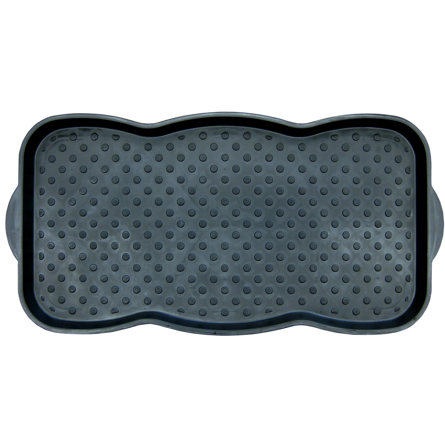 Natco 15 x 30 Black Boot Tray Door Mat