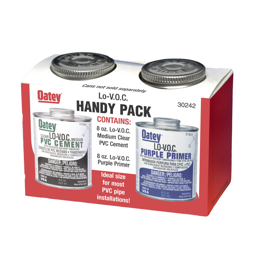 Oatey 8 fl oz PVC Cement & Primer