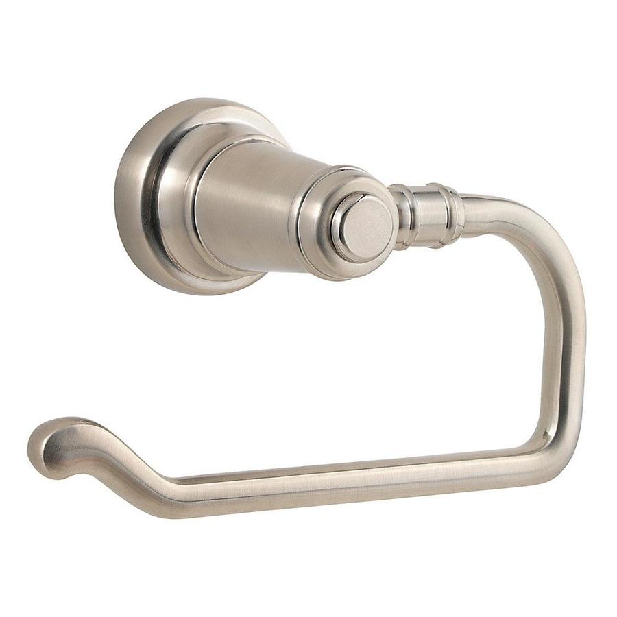 Pfister Ashfield Brushed Nickel Surface Mount Toilet Paper Holder