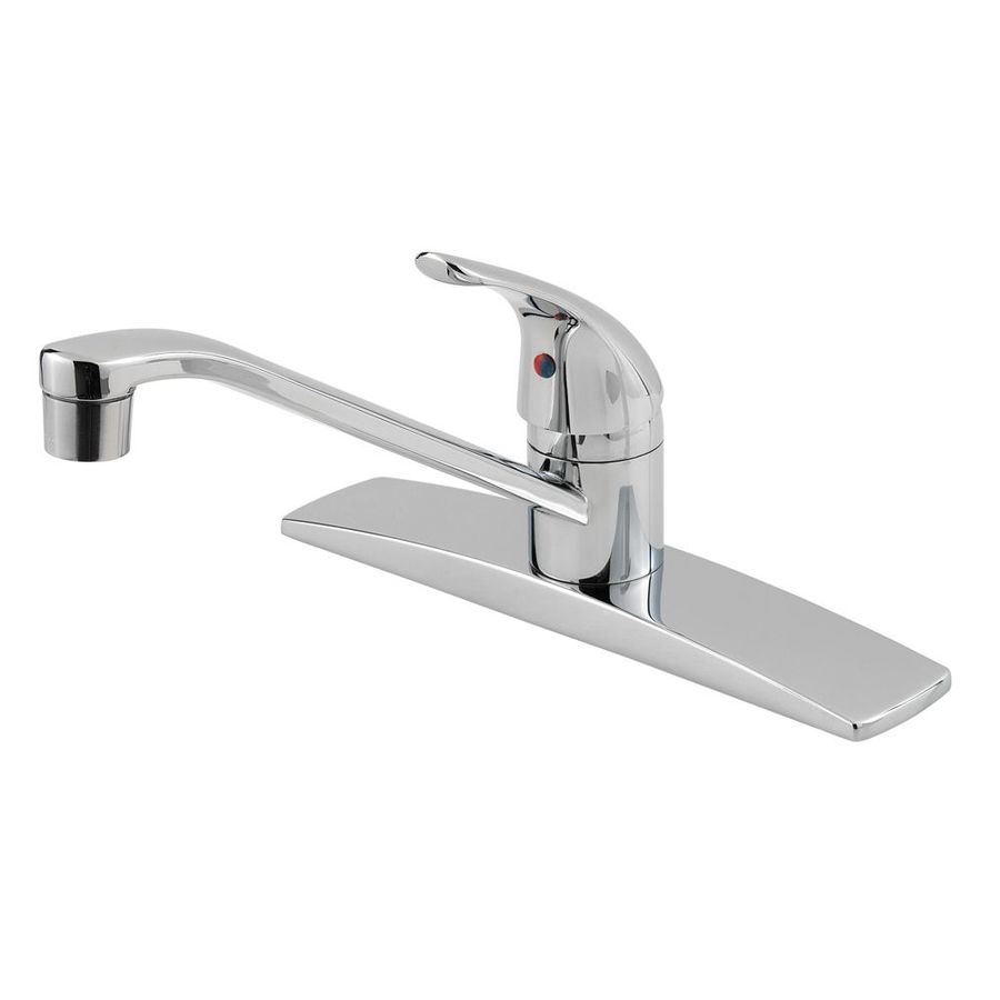 Pfister Pfirst Series Polished Chrome Low Arc Kitchen Faucet