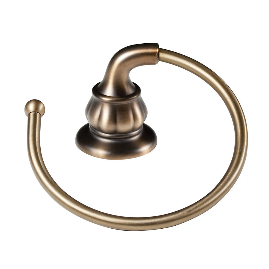 Pfister Treviso Velvet Aged Bronze Wall Mount Towel Ring