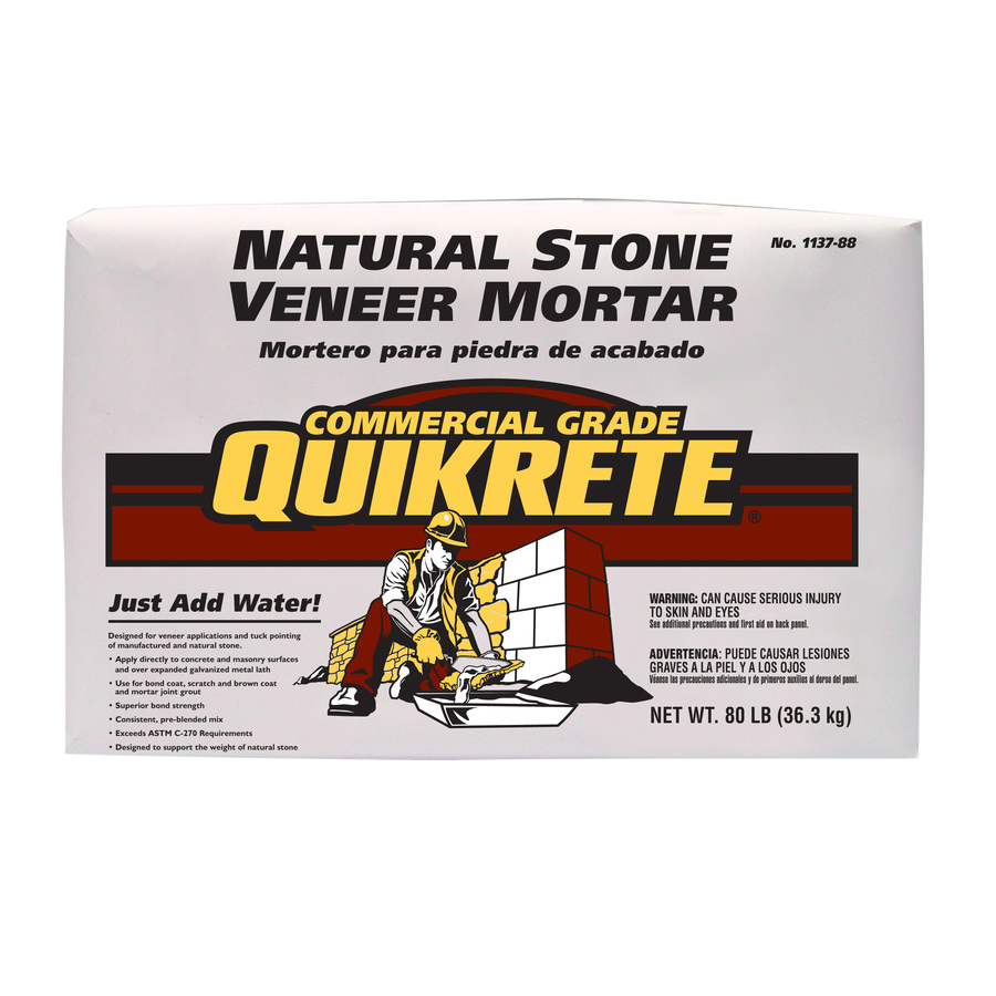 QUIKRETE 80 lbs Gray Mortar Repair Mix