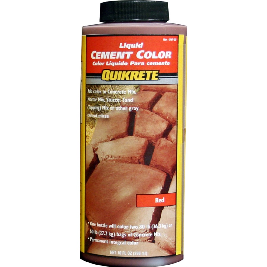 QUIKRETE 10 oz Red Cement Mix Color