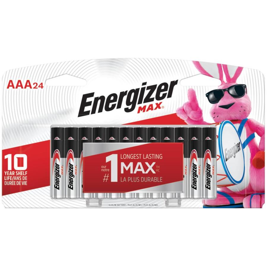 Energizer 24 Pack AAA Alkaline Batteries